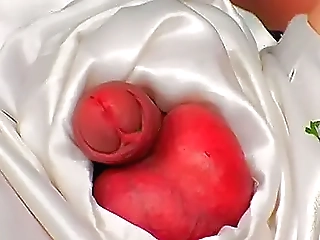 Shemale Gangbanged by Harem of Women