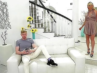 Shemale's Rough Cam Shag ~ Satisfying His Lustful Desires